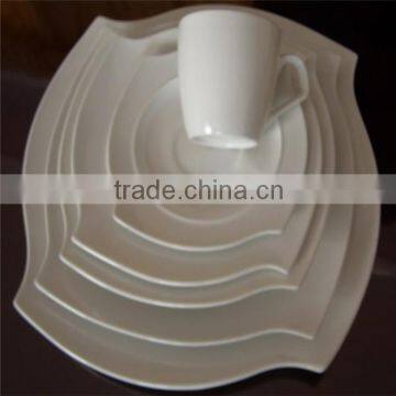 porcelain dinner set high quality, high temperature white porcelain tableware,high quality dinner set