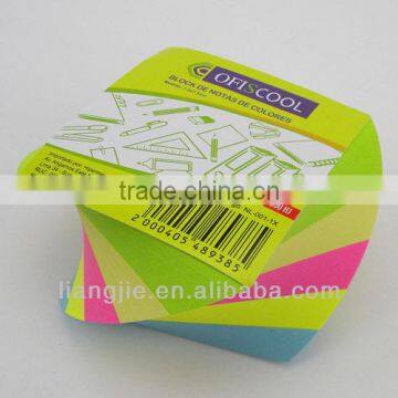 Creative fluorescent Paper Memo block