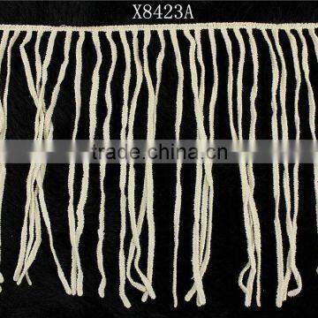 cotton garment tassel fringe trim laces for dresses