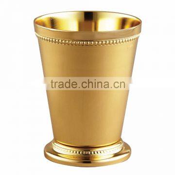 Rose Gold Mint Julep Cups, Stainless Steel Mint Julep Cup, 16 oz, Steel Mug, Gold Glass