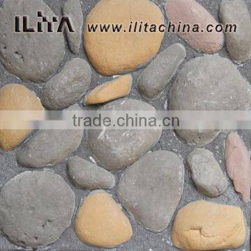 Decorative Culture River Rock Stone Exterior Wall Cladding