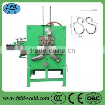 Cnc 0.75KW Power and metal wire,steel bar Material Metal Processed hook bending machine