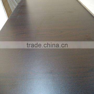 25mm two sides walnut melamine faced particle board