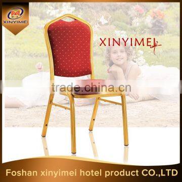 stacking aluminum used gold banquet chair on sale