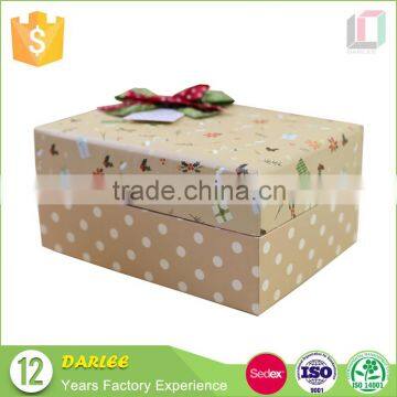 2016 High Quality Fancy Empty Cardboard Gift Box With Lids