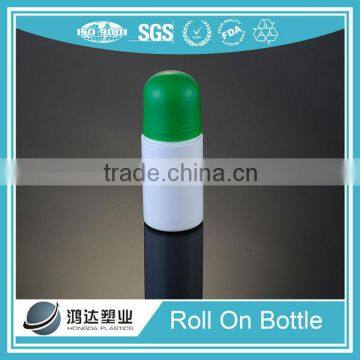 Clear empty plastic body deodorant roll on bottles wholesale