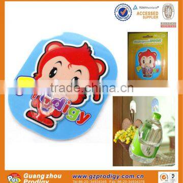 Cartoon Plastic Adhesive Hook / Magic Hook / Magic hook sticker reusable