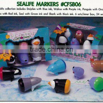 SEA LIFE CHARACTER WASHABLE MARKER