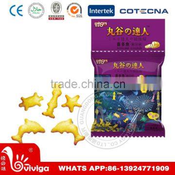 fish shape crisps bag packing