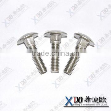 Super Austenitic 904L/ N08904 stainless steel carriage full thread bolts en1.4539 astm F55