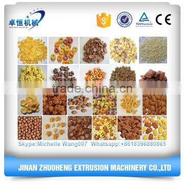 Full Automatic Corn Flakes Processing Line/crispy Corn Flakes Making Machine photo-3