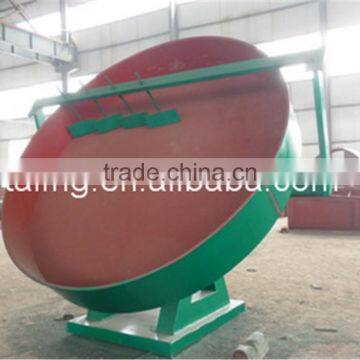 Pan granulator for animal manure organic fertilizer