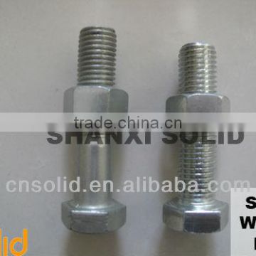 steel bolt and nut