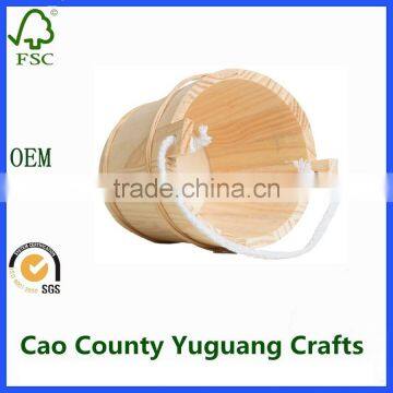 Wooden Buckets for Wholesale Cubos de Madera Para la Venta al Por Mayor photo-3