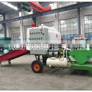 Factory Supply Automatic Mini Round Grass Hay Baler Machine for Sale photo-6