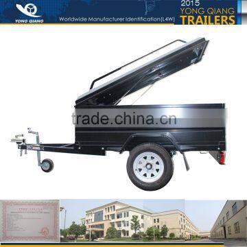 black Box trailer with canopy