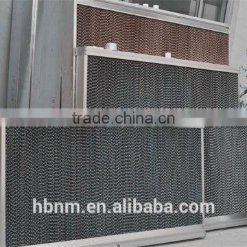 different color poultry farm evaporative cooling pad system