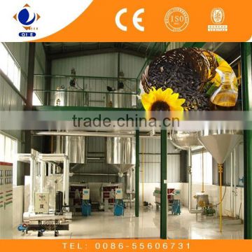 China hot sale sunflower oil refining plan