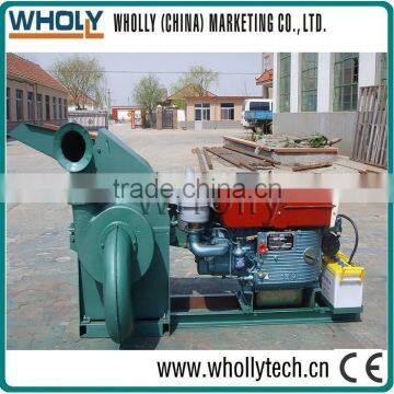 2015 Hot Selling Multifunctional wood corn straw hammer mill prices