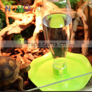 Nomo new premium animals reptiles water food bowl plastic automatic pet feeder