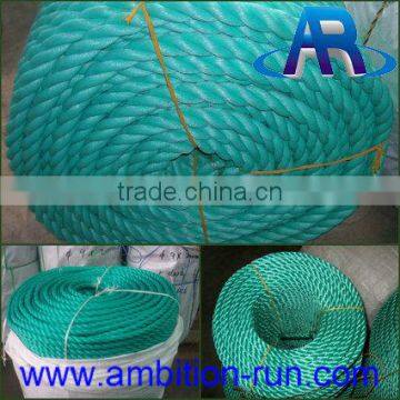 Light Blue PE 3-strand Rope