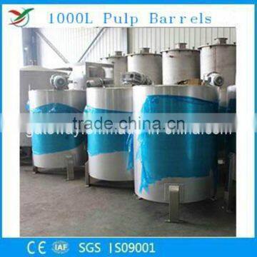 Hight Quality Vertical Pulp Barrels with 1000L with Best Price