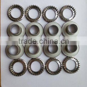 YJD stainless steel wire rope eyelet for garment