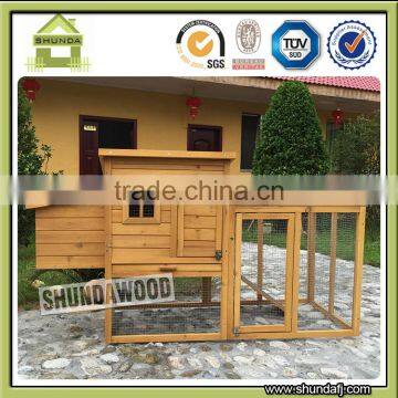 SDC011 Chinese Chicken Coop For Laying Hens With Outdoor Run photo-2