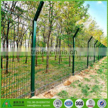 Highway PVC coated Low carbon steel wire fence