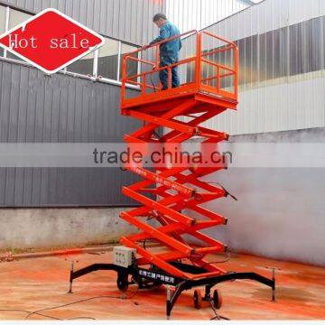 Anti-fire mobile self-propelled hydraulic lifting platform truck For achitechive Made In China's Wholesaler