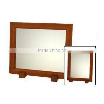 High Quality Wood Framed Tabletop Mirror photo-2