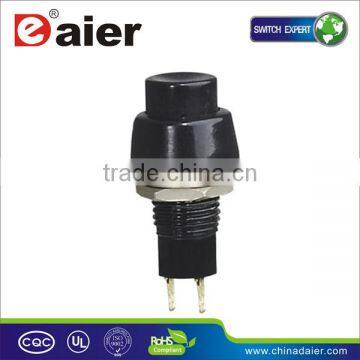 DS-450 10mm black push button switch