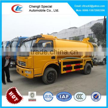 6CBM sewage suction truck