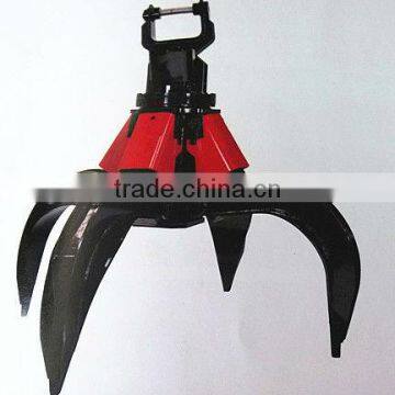 Hydraulic 4 Tines Scrap Grapples