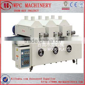 wpc brushing machine to make the product surface rough/matt/uniform