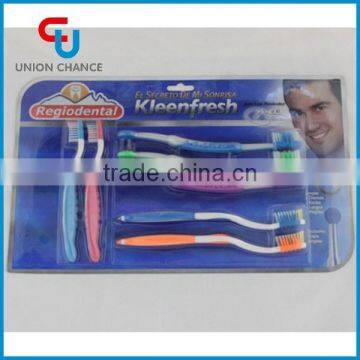 7 PCS Adult Best Selling Adult Wholesale Disposable Toothbrush