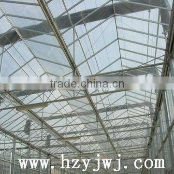 Large span glass greenhouse