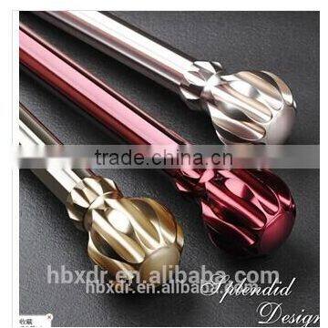 Top Grade Champagne Anodized Curtains Rod Aluminium Profile photo-2