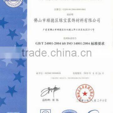 Environment Management System Cetificate