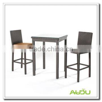 Two Persons Rattan Modern Bar Chair Price