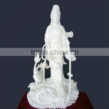 White Marble Statuary of Kuanyin