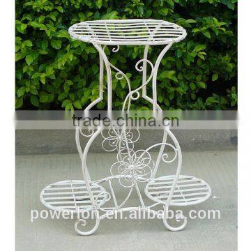 Anti-rust 3 Tier Metal Planter Stand Pots