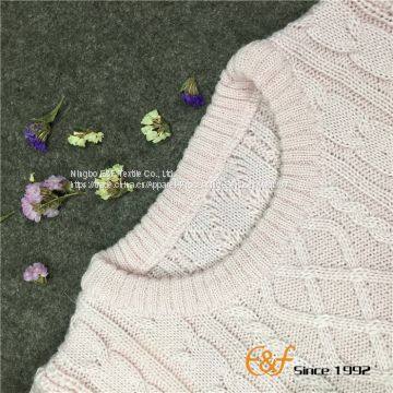 100% Cotton Latest Teens Knitted Winter Sweater photo-3