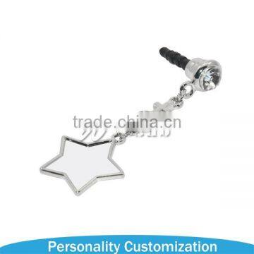 2015 New Mobile Phone Accessory Sublimation Metal Earphone Stopper photo-3