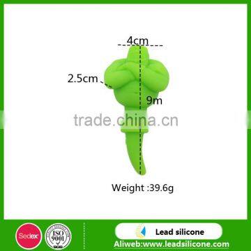 New Design Cartoon Shape Fancy Silicone Wine Bottle Stopper Cover photo-3