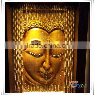 Hot Sales Large Gold Resin Buddha Fountains