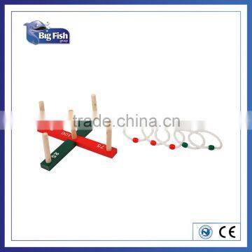 Champion Sports Kids Family Outdoor Beach Backyard Wooden Ring Toss Game Set New photo-2