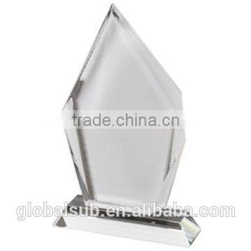 Latest Design Heat Press Photo Printing Sublimation Crystal Trophy Goods