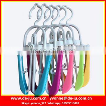 Metal Travel Plastic Collapsible Hangers