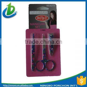 Promotional beauty pattern manicure & pedicure